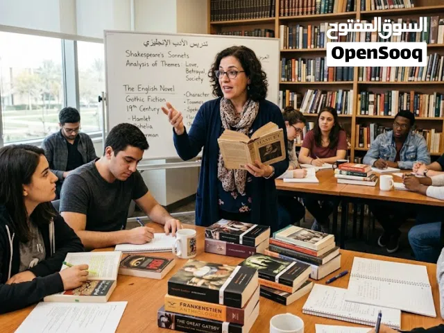 Literature online teaching