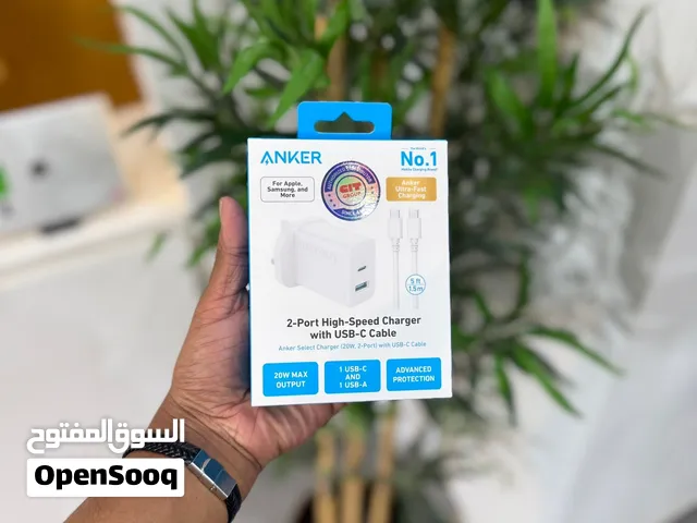 Anker Ultra-Fast Charging 20W Wall Charger – USB-C & USB-A, with USB-C Cable
