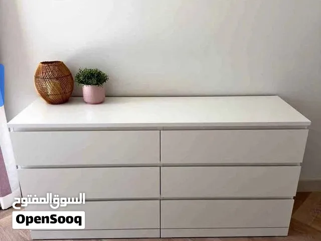 IKEA MALM Chest of 6 Drawers (White, 160x78 cm)