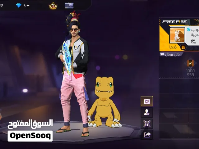 Free Fire Accounts and Characters for Sale in Irbid