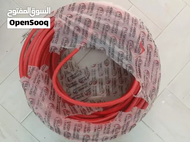 للبيع لفة كابل السويدى CU/PVC بطول 100 متر.