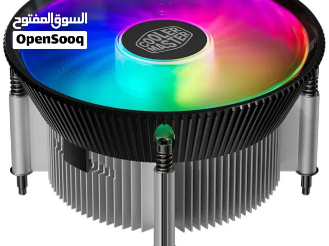 مبرد هوائي أصلي من كولر ماستر لمعالجات انتل جيل 12 + 13 + 14 COOLER MASTER FOR INTEL CPU LGA1700