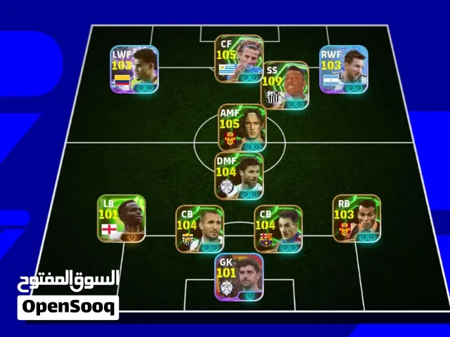 حساب 2026 efootball لل بيع قوة الفريق 3213
