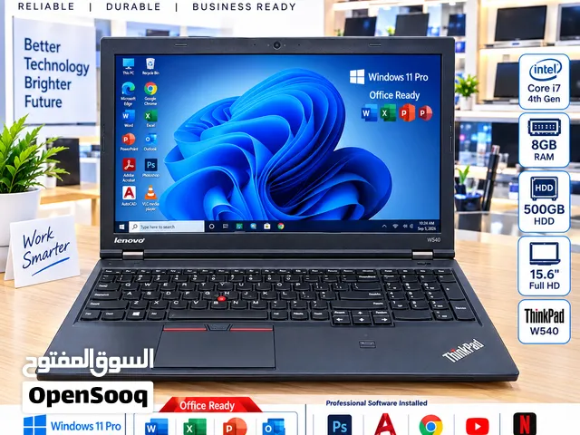 Lenovo Core i7 Laptop  8GB RAM  500GB HDD  Windows 10 Pro & Microsoft Office Ready Call WhatsApp