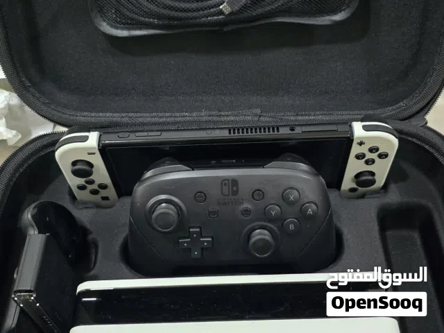 Nintendo Switch OLED + BOTW  – Like New Full Set!