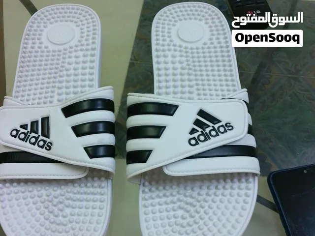 شبشب اديداس اورجينال 48 لونه ابيض