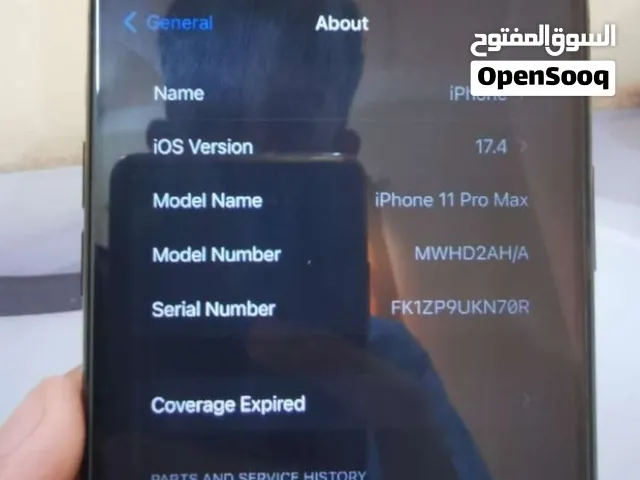 iPhone 11 pro Max 64GB battery percent 75%