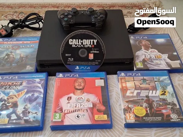 بلايستيشن 4سليم بحاله شبه جديده نسخه صنعت في 2016