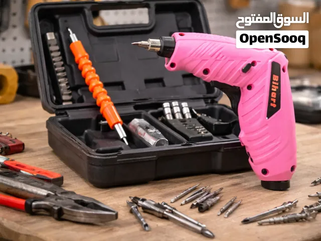 الاسم: مفك براغي شحن  الوصف: مفك كهربائي عملي مناسب لأعمال الصيانة المنزلية والتركيب، مثل فك وتركيب