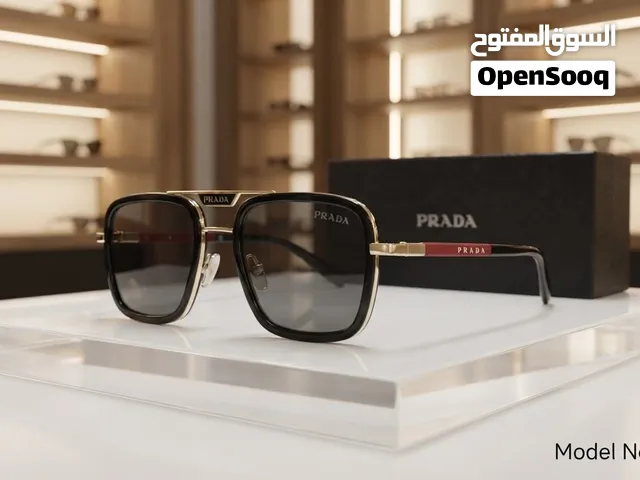 These luxury Prada sunglasses blend timeless elegance with a bold modern edge, featuring sleek squar