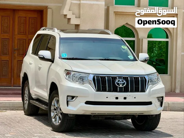 تويوتا برادو GXR موديل 2018 خليجي  ستة سلندر  ماشي 160,000كم