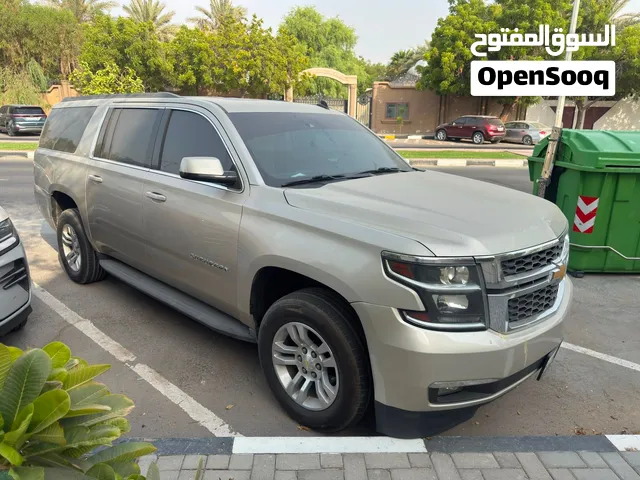 شيفرولية سوبربان 2015 فول مواصفات وارد امريكي بحالة جيدة جداً فيها مجال للتفاوض ما ناقصها اي شي
