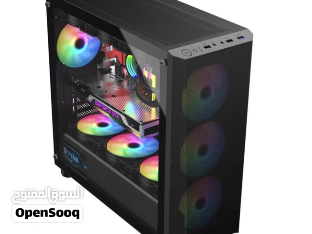 كيس كمبيوتر عصري  مع مراوح RGB