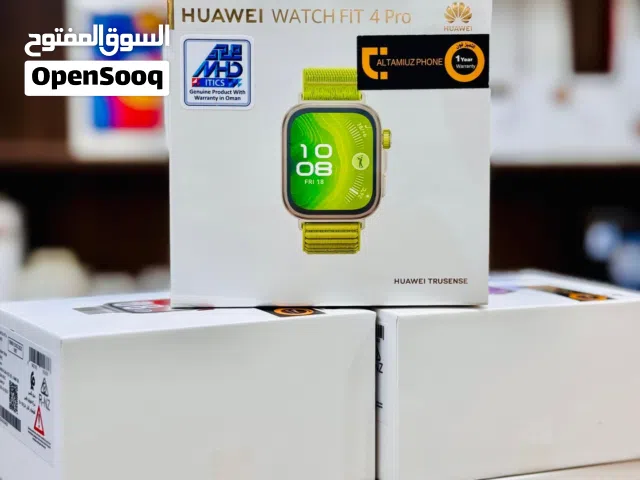 ساعة هواوي ڤيت 4 برو ، Huawei Watch Fit 4 Pro جديدة ضمان سنة
