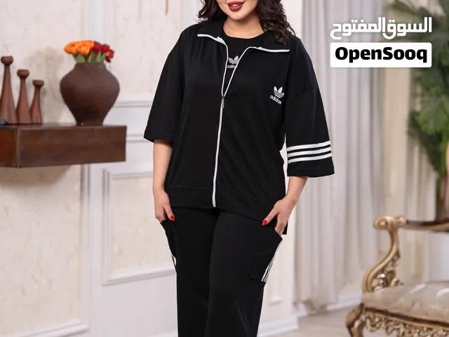 تراك رياضي ثلاث قطع  خامة قطن مطاط شرط الفحص  الأحجام: L, XL, 2XL, 3XL    سعر القطعة مفرد