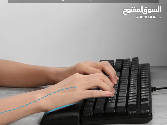 Redragon P037 Meteor L Computer Keyboard Wrist Rest Pad ركاية يد نوعية ممتازة ريدراجون