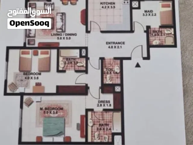138 m2 3 Bedrooms Apartments for Sale in Abu Dhabi Baniyas