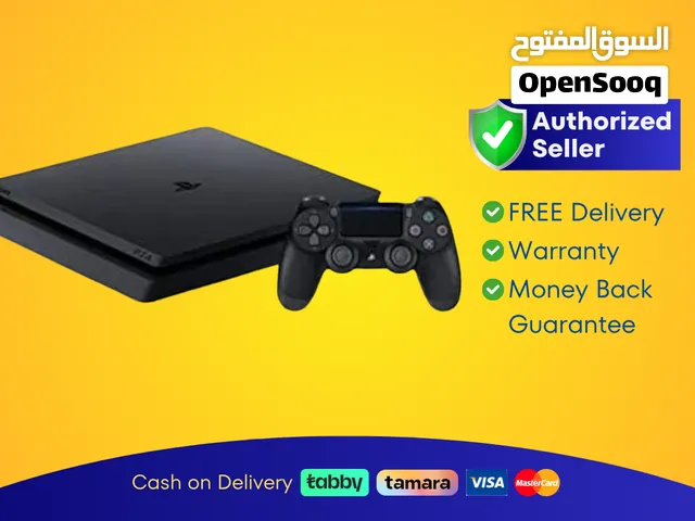 Sony PlayStation 4 - Slim - Black - 500GB