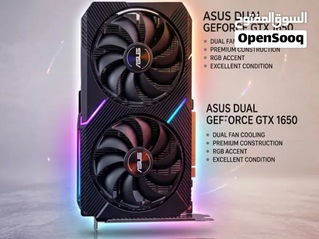 ASUS GTX 1650 4GB GDDR6  Excellent Condition  Like New