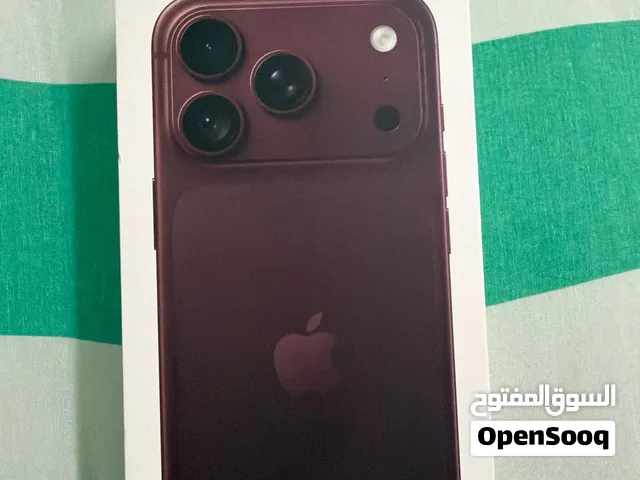 للبيع آيفون 18 برو 512GB، جديد لم يُستخدم، فقط مفتوح الكرتون، مع الفاتورة الأصلية.