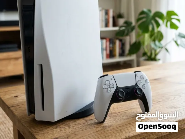 جهاز بلايستيشن 5 مع يد تحكم دويول سينس