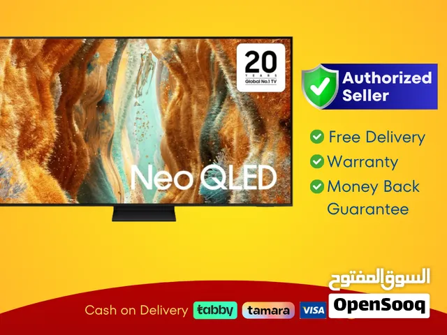Samsung 65 inch Smart Neo QLED TV - 4K - 120Hz, 65QN70F