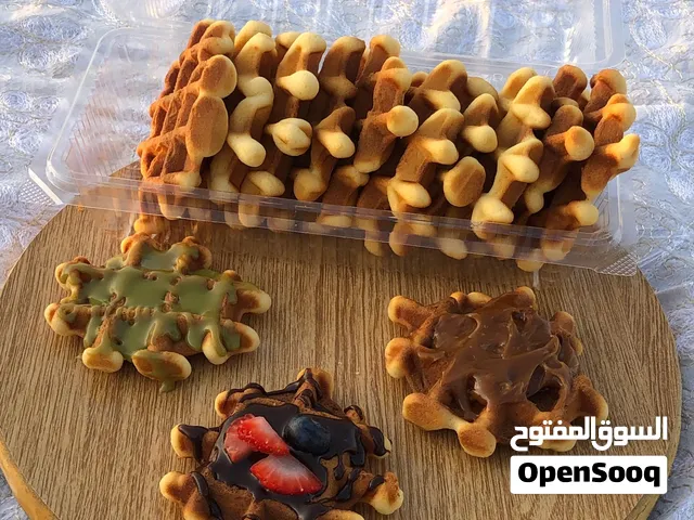Freshly Baked Homemade Waffles – Warm Crispy & Delicious!