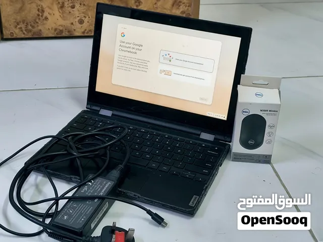 Lenovo 300e Chromebook  4GB RAM  32GB  11.6 Touchscreen  Charger