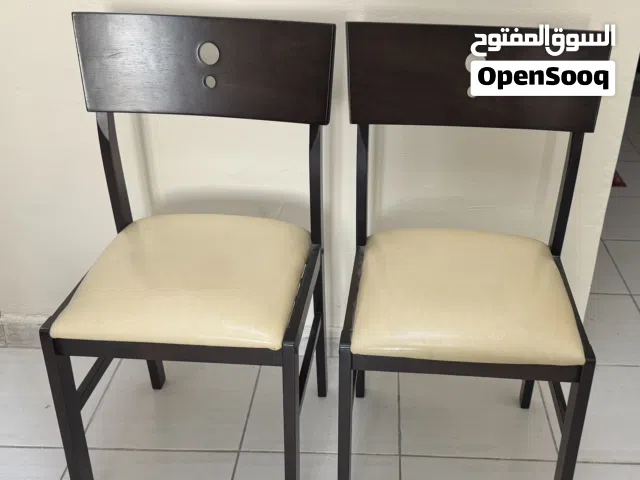 2 pc wooden chair
