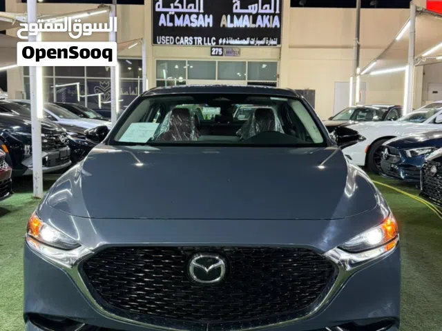 1000 AED/MONTH- 0% DP-MAZDA 3 S CARBON EDITION (2024) LOW MILEAGE 0%-مازدا 3 بلون مميز متاحة للتقسيط