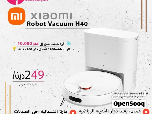 Mi Robot Vacuum Cleaner H40  مكنسة شاومي الروبوت بالمواصفات الاوروبية متوفرة الان لدى ليما موبايل