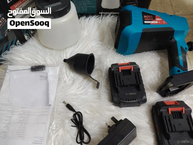 مكينة صبغ خفيفه  محموله مع بطاريات من شركة Boss استخدام مره وحده السعر 16