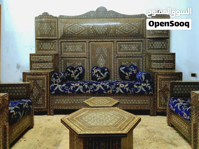 للبيع طقم دمشقي موزاييك وصدف ملكي