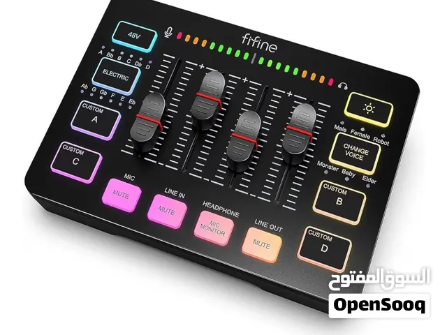 FIFINE Ampligame SC3 Gaming Audio Mixer