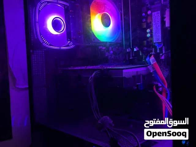 بيسي قيمنق مستعمل + شاشه DELL 60FPs مع سماعه هايبر اكس كلاود 2 مع المايك حق سماعه كلشي بحاله ممتازه