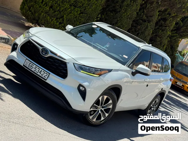 تويوتا هايلاندر لون لؤلؤي 2023 Gle اعلى صنف كلين تايتل 7 جيد