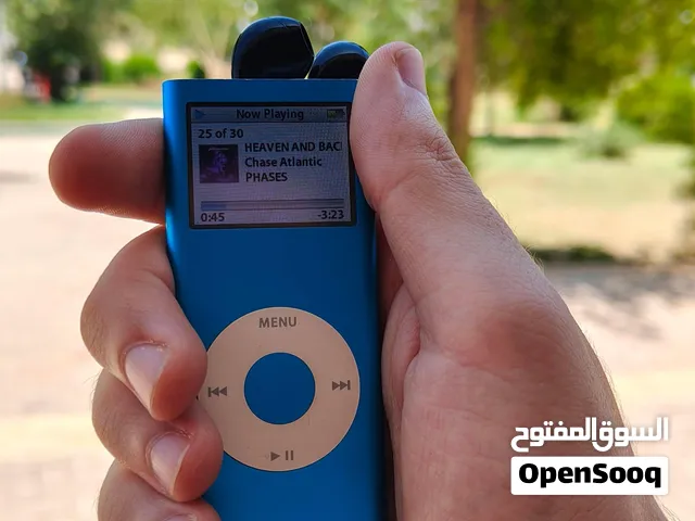 Ipod nano 2nd generation  ايبود نانو الجيل الثاني  نظيف جدا وبطاريته جديدة تطول فوك الاسبوعين