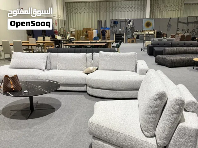 Free shape light grey sofa for sale