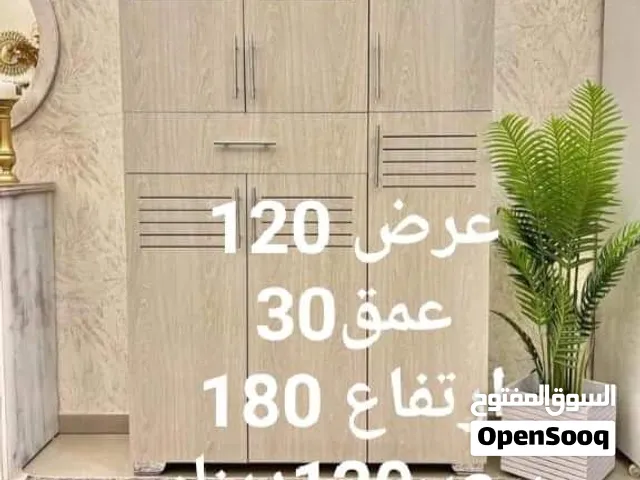 خزائن أحذية وارفف جانبيه بتصاميم عصرية وأنيقة أشكال متعددة مناسب لكل المساحات خشب لامينيت تركي18ملم