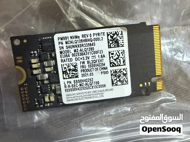 هارد ام 2 حجم 128 حجم صغير نظيف