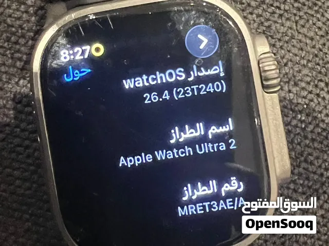 ساعة ابل ألترا 2 بحاله ممتازة
