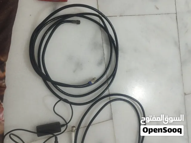 كيبلات توصيل وستلايت كل قطعة وسعرهه وريمونت سبلت ماركة تي سي ال