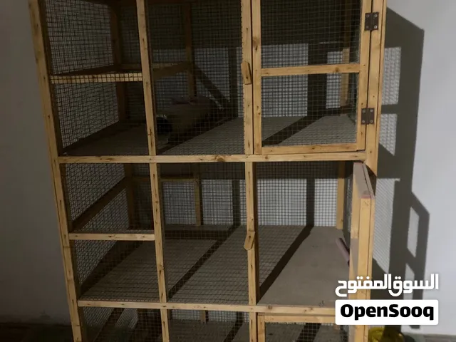 قفص خشبي جديد