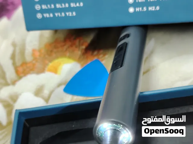 مفك إلكتروني به 28 قطعه مع اضاءه LED شحن USB... TC