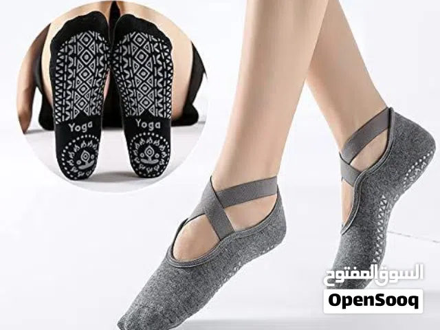 جوارب اليوغا مضاده للانزلاق