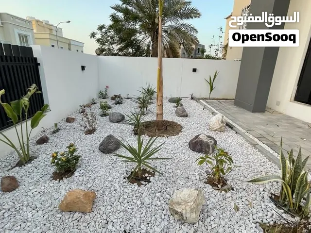 حجر أبيض لزينة الحدائق والقصور والاستراحة والمنازل