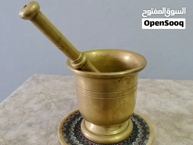 هون / هاون نحاس أصلي قديم فخم للناس اللي بتحب الأنتيكا - هاون (هون) نحاسي أنتيك قطعة تراثية نادرة،