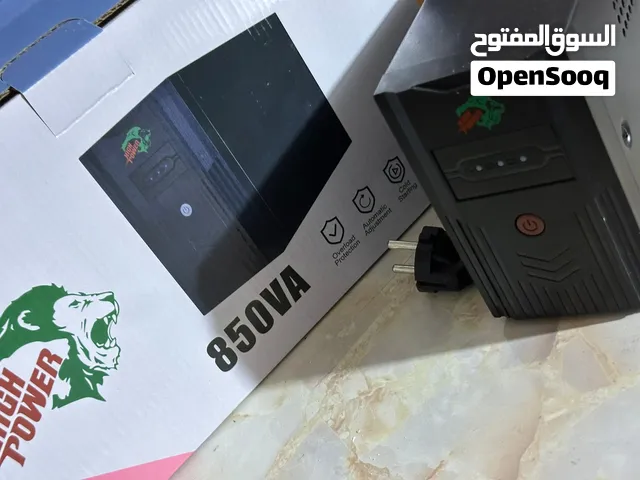 UPS 850VA بحالة ممتازة، مشتراه حديثًا، استخدام خفيف جدًا، السعر 35 ألف دينا