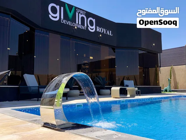 امتلك شاليهك بسعر 168 ألف دينار قسط 1% شهري في كمباوند شاليهات giving