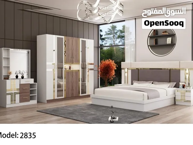 غرف نوم صيني 7 قطع مع دوشق طبي والتركيب مجاني
